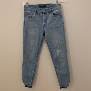 J Brand Mid Rise Skinny Jeans
